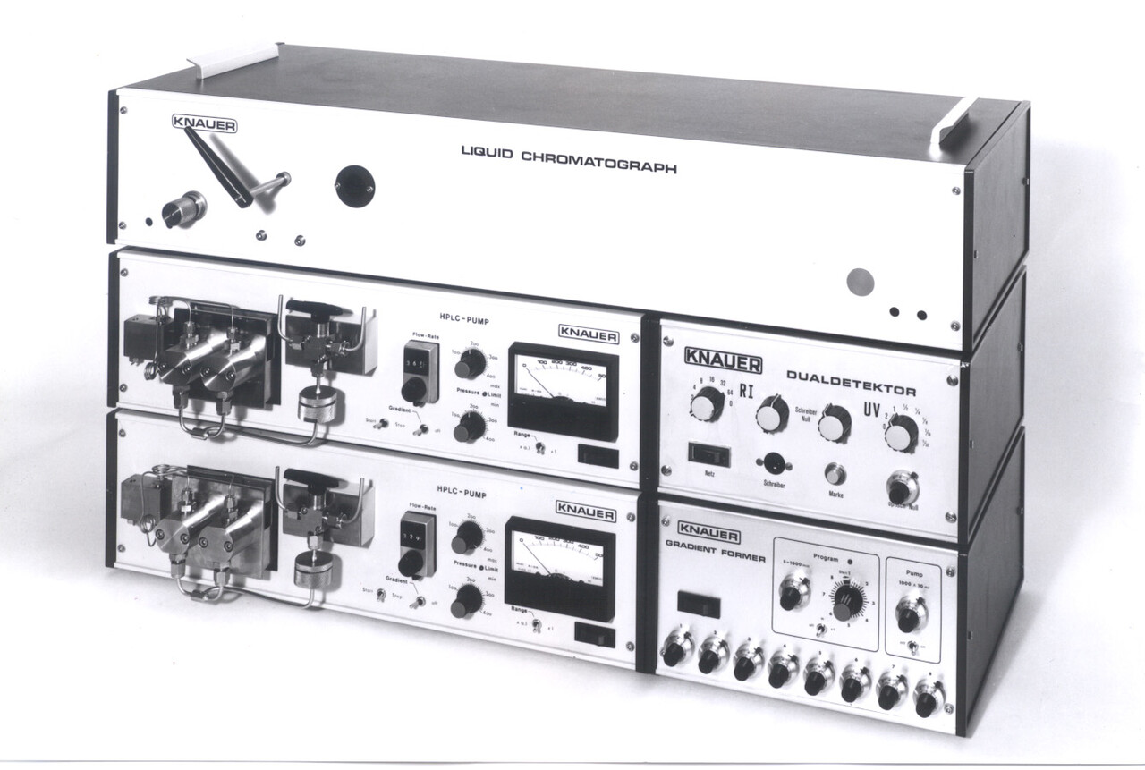 Modulares KNAUER HPLC-System 1974