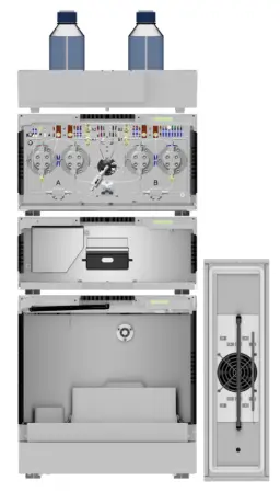 Fig. 7 LC system configuration