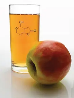 Fig.1 Patulin contamination in apple juice