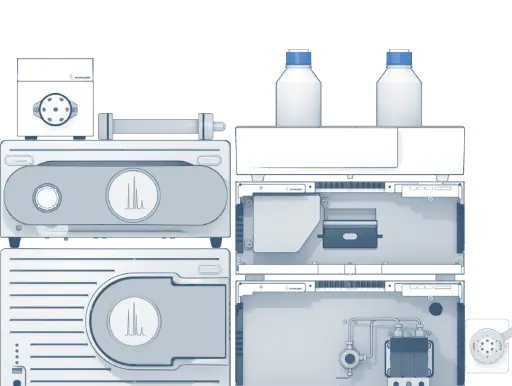 KNAUER AZURA® Preparative HPLC system using the technique of mass-directed purification