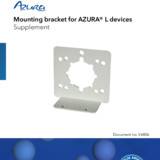 V6806 AZURA Supplement Mounting Bracket L
