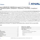 List of supported instruments in KNAUER chromatography systems