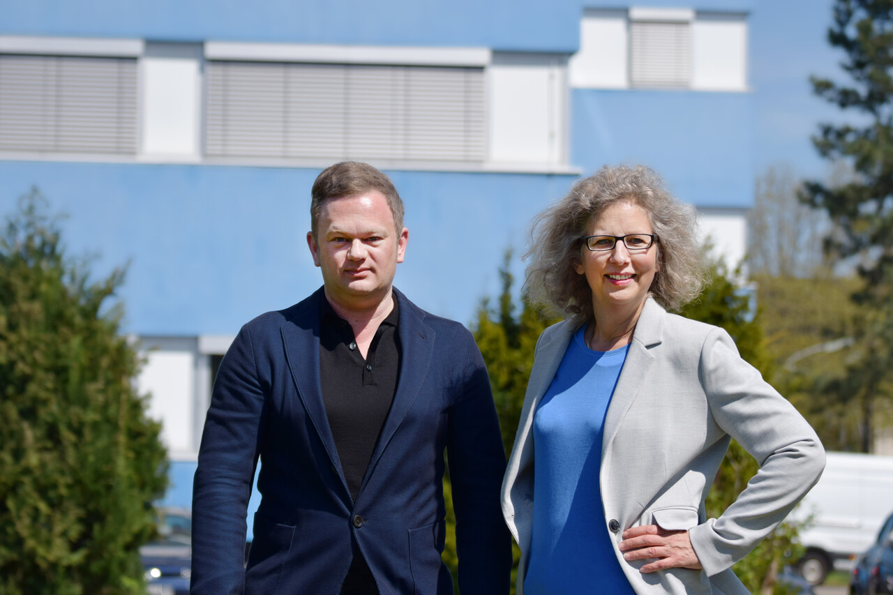 The joint leaders of KNAUER, Alexandra Knauer and Carsten Losch