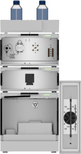 HPLC 862 bar system with quaternary LPG pump and variable single wavelength UV detector