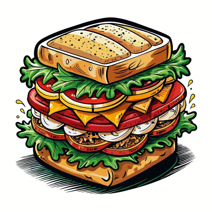 Sandwich build-up