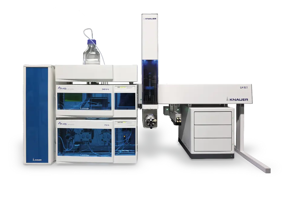 LH 8.1 in 557 mm version in combination with an AZURA Analytical HPLC system