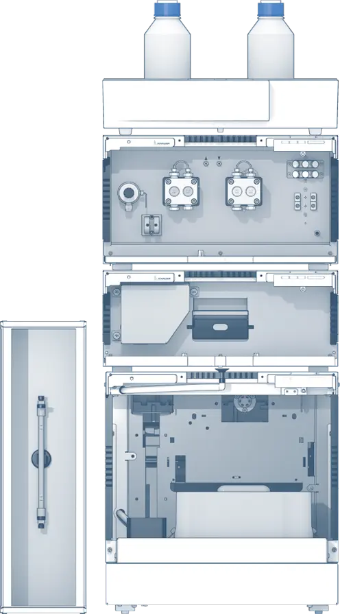 VFD0170 KNAUER Analytical system configuration
