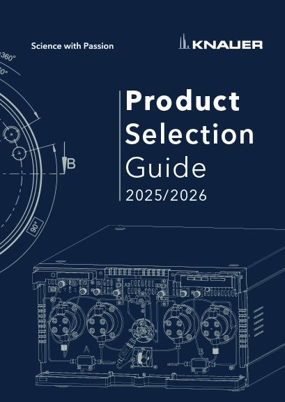 KNAUER Product Selection Guide KNAUER Product Selection Guide