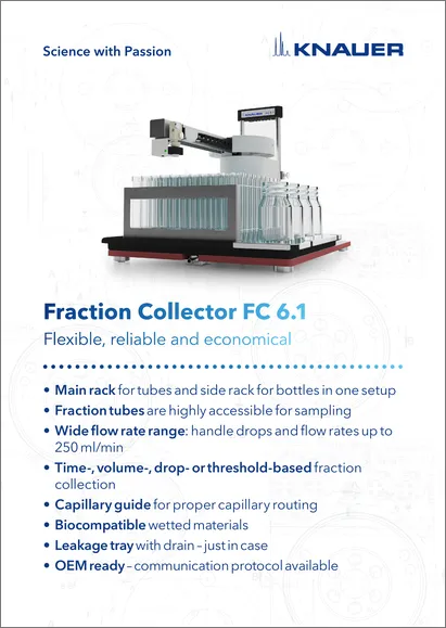KNAUER Fraction Collector FC 6.1 KNAUER Fraction Collector FC 6.1