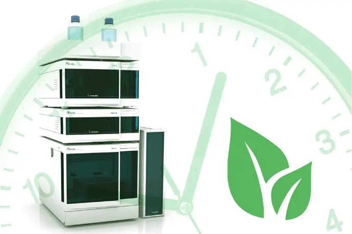 Implement the new USP 621 changes for higher productivity – greener and faster (U)HPLC methods with modern columns