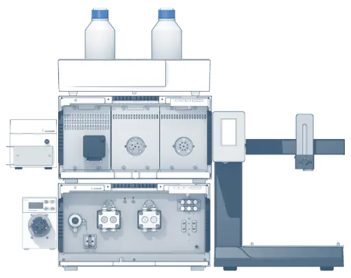 KNAUER Two step purification System Configuration