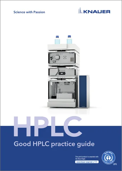 KNAUER Good HPLC practice guide KNAUER Good HPLC practice guide