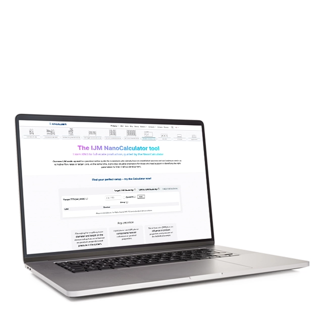 KNAUER IJM NanoCalculator Tool