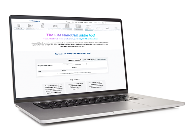 KNAUER IJM NanoCalculator Tool KNAUER IJM NanoCalculator Tool