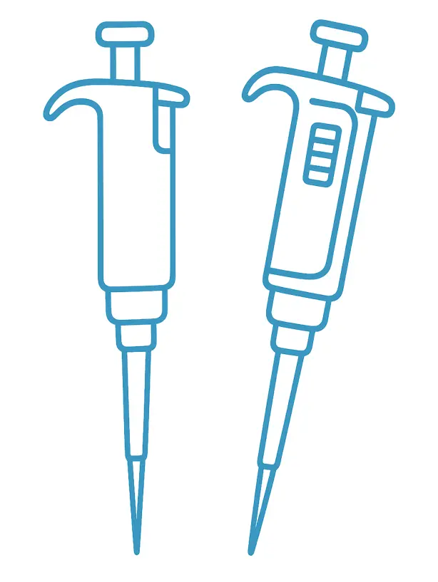 Fixed-volume pipettes & Adjustable-volume pipettes