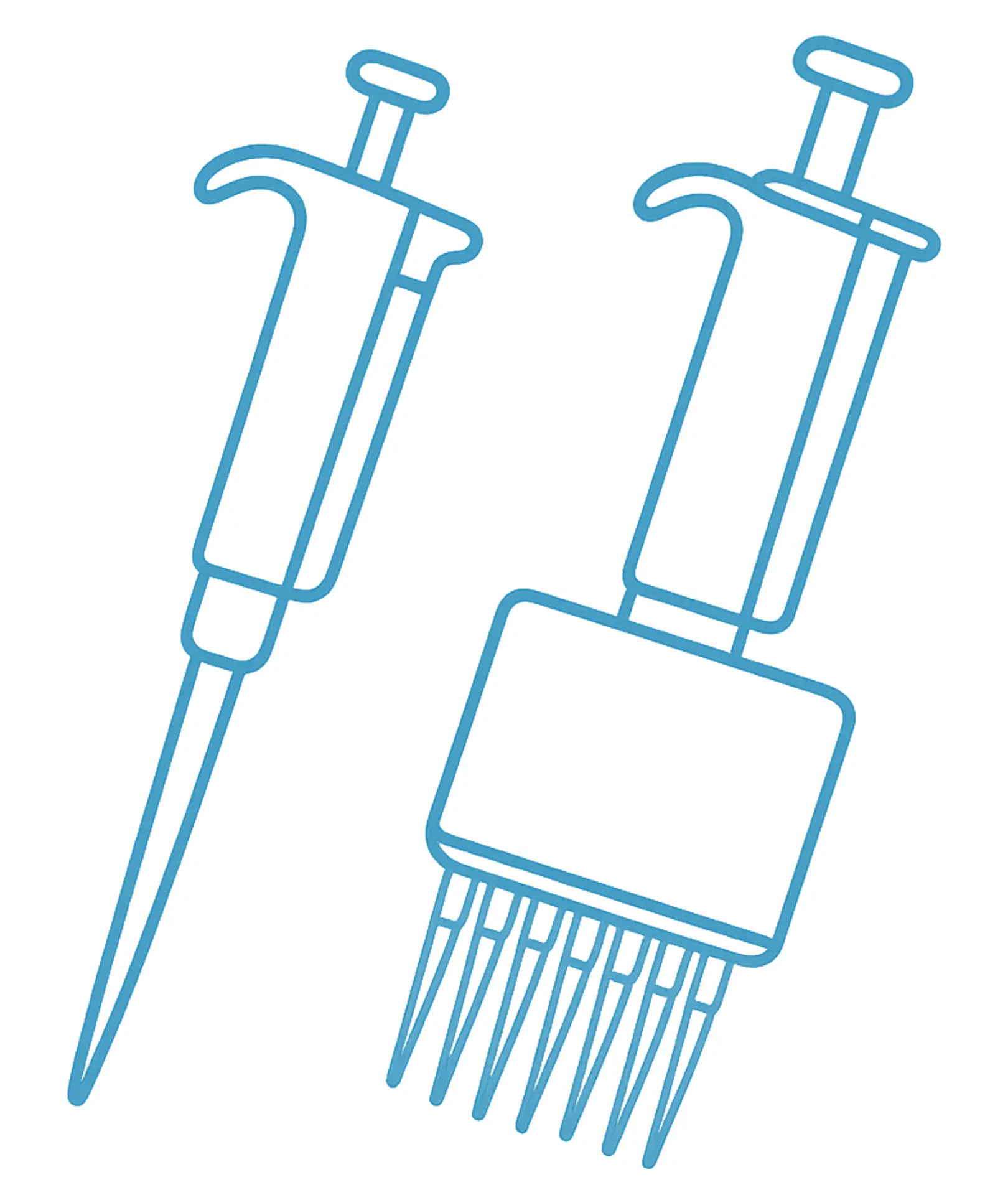 Multichannel pipettes