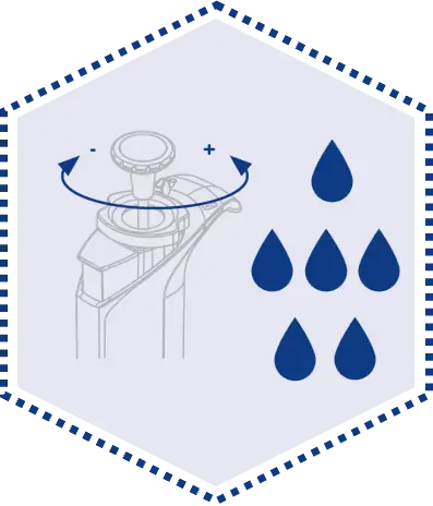 Required Volume & Pipette Range Icon