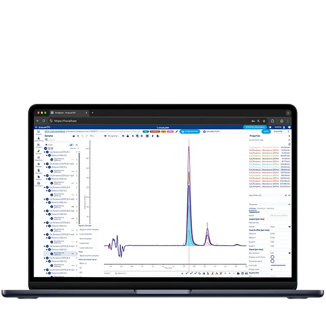 knauerOS interface preview