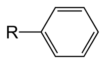 Structural formula of a phenol chromophore