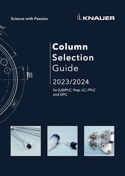 KNAUER Column Selection Guide KNAUER Column Selection Guide