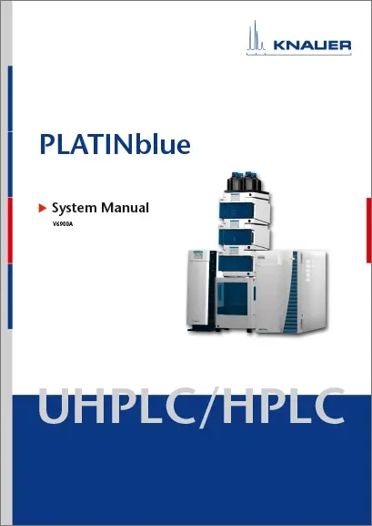 PLATINblue System User Manual EN (V6900A)