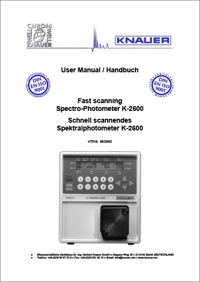 RefractoMax521 RI Detector User Manual EN