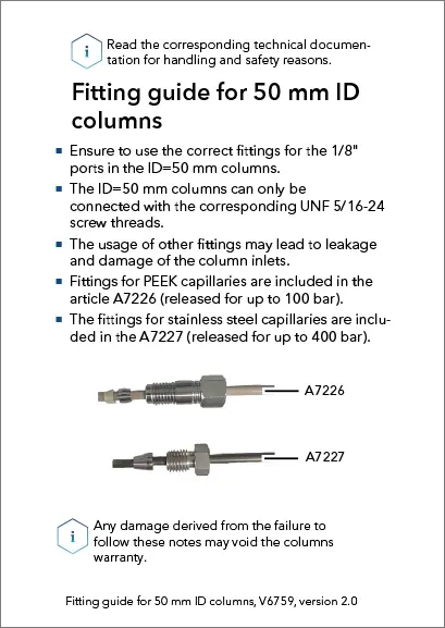 Column Connection Supplement EN (V6759)