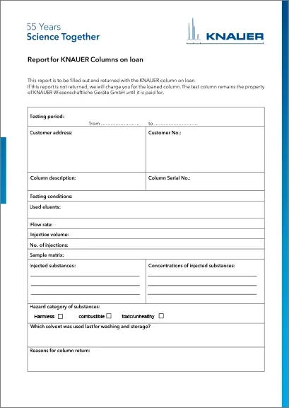 Test Column Report EN