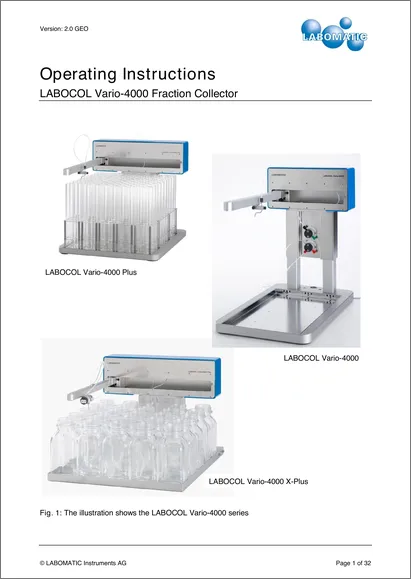 LABOMATIC LABOCOL Vario-4000 User Manual EN