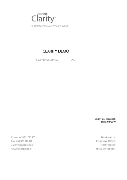 Clarity 8.2.2 Demo