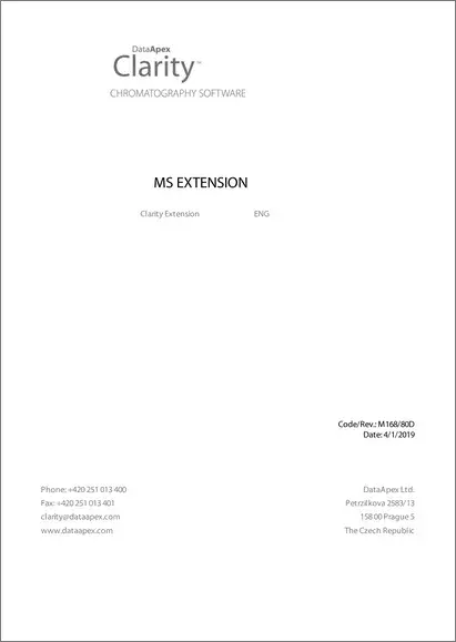 Clarity 8.2.2 Extensions MS