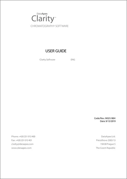Clarity 8.2.2 User guide