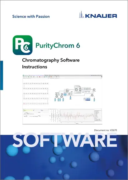 PurityChrom® 6 Software Instructions (V2670)