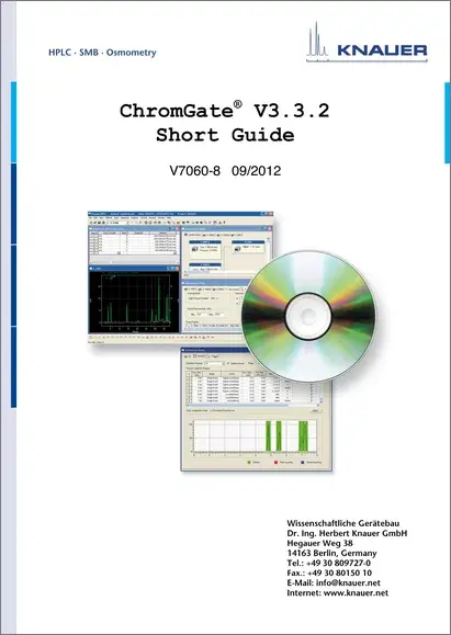 ChromGate 3.3.2 Short Guide EN (V7060-8)