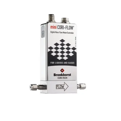 [A5391] Mini CORI-Flow (M14) Flowmeter RS232 incl. mounting block Flow: 2 - 833 ml/min